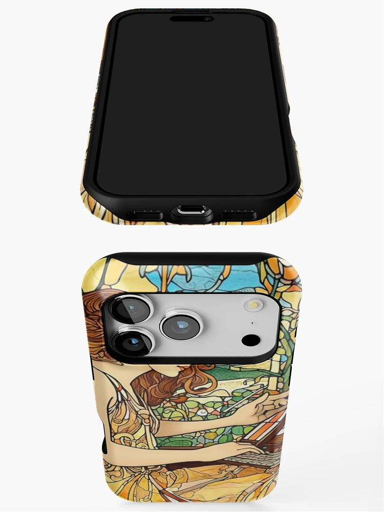 Thumbnail 3 of 4, iPhone Case, Computer programmer drawing designed and sold by ComicsFactory.