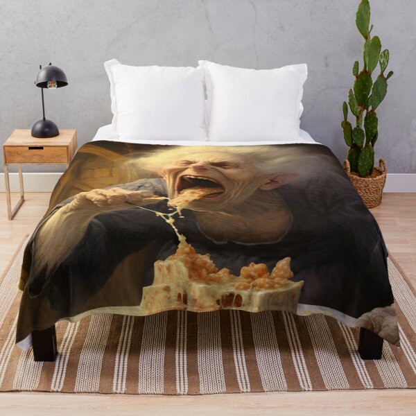 Item preview, Funny Old Lady Eating Smelly Cheese designed and sold by 2Shooze.