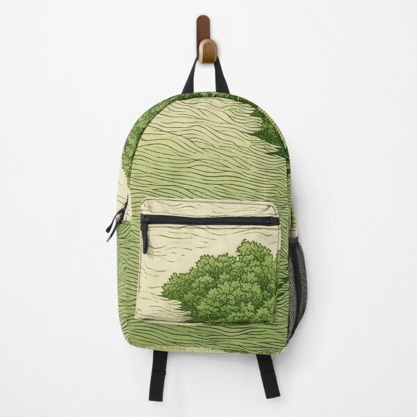 Item preview, Leaf on the Flow: Minimalist Boat on the Green River designed and sold by Piotrek0001.