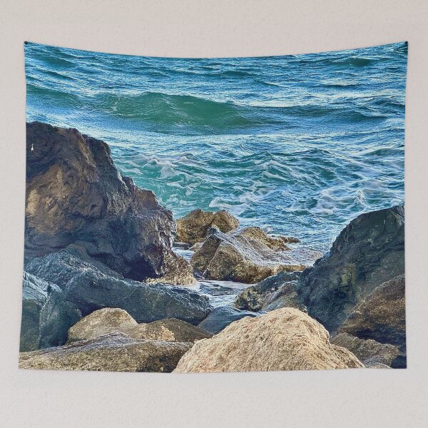 Item preview, On the Rocks by the Sea designed and sold by Pamela Storch.