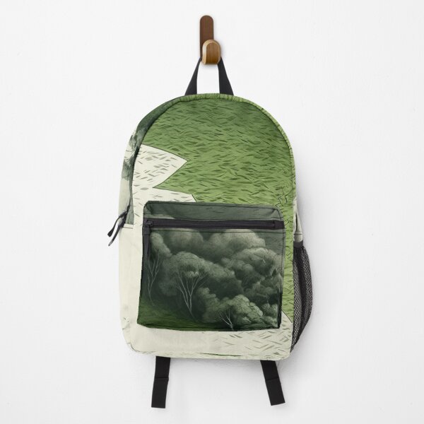 Item preview, Leaf on the Flow: Minimalist Boat on the Green River designed and sold by Piotrek0001.