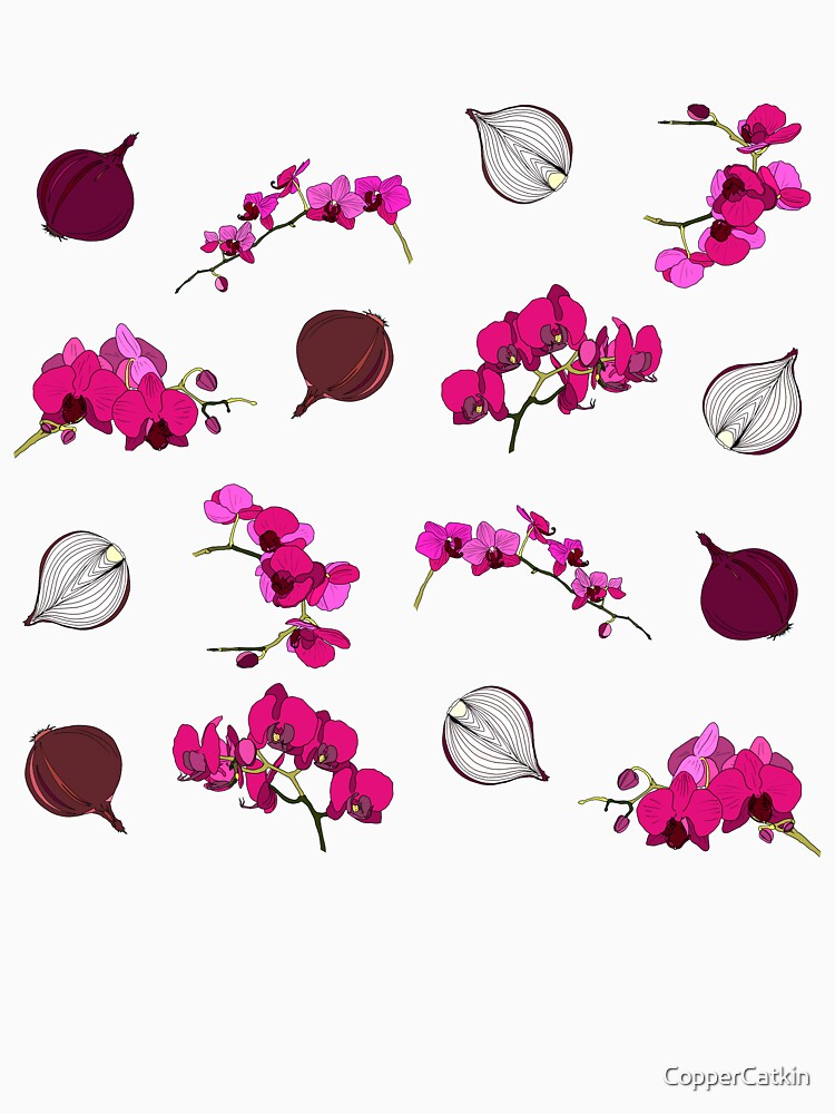 Orchids and onions - moss by CopperCatkin