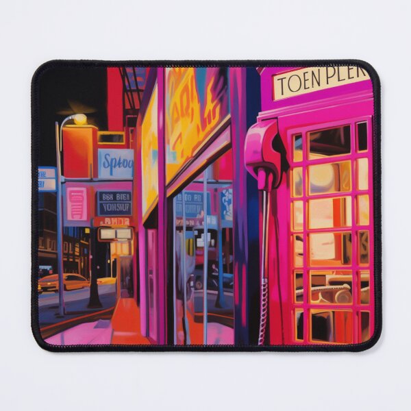 Item preview, London Call: Pop Art Phone Booth designed and sold by Moisky Art.