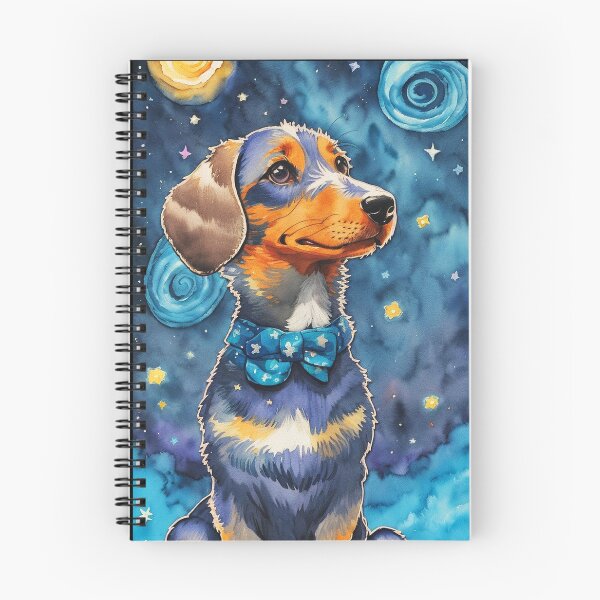 Item preview, Van gogh Starry Night Dachshund designed and sold by Vangoholic.