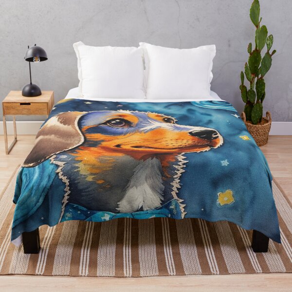 Item preview, Van Gogh Starry Night Dachshund designed and sold by Vangoholic.