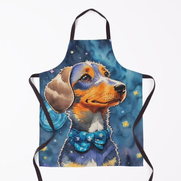 Artikelvorschau, Van Gogh Starry Night Dachshund entworfen und verkauft von Vangoholic.