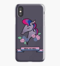 Bisexual unicorn iPhone Case