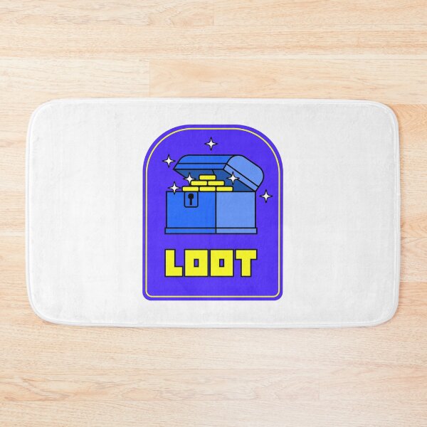 Item preview, Loot treasure Video games Retro gaming designed and sold by Burning Dog.