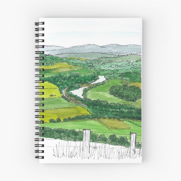 Item preview, Speyside Way - Spey Valley Watercolour designed and sold by Tom Napper Design.