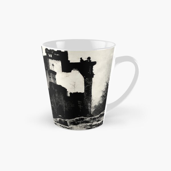 Item preview, Mountain Castle In A Barren Landscape designed and sold by ZGigerBarker.