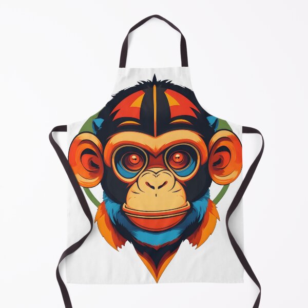 Item preview, trippy monkey designed and sold by BearsAndSkulls.