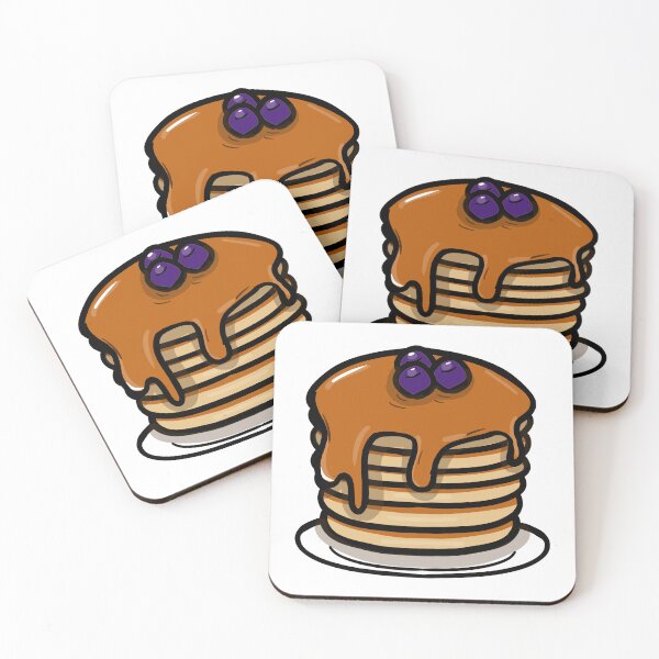 Item preview, Delicious Pancakes with berries designed and sold by MonkiFlipp.