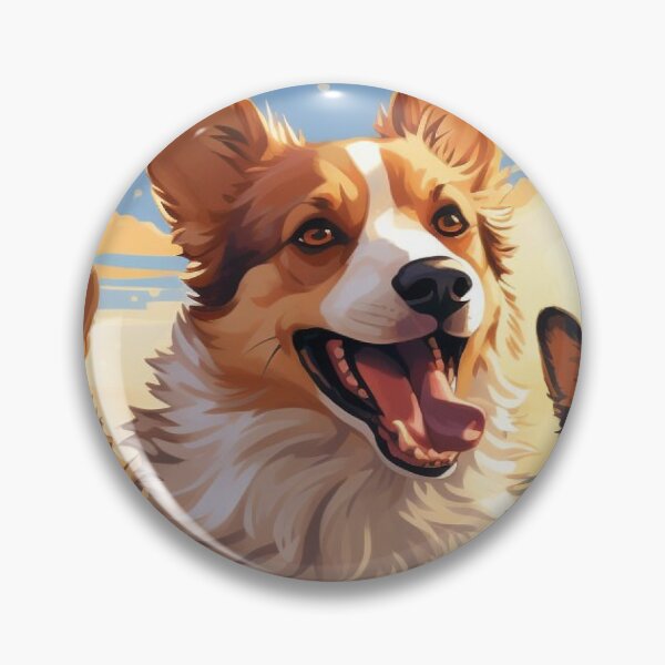 Item preview, Three Happy Corgis designed and sold by CatCoconut-Art.