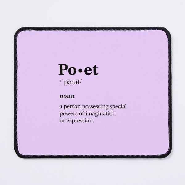 Item preview, Lilac Poet Definition designed and sold by Charlottieloux.