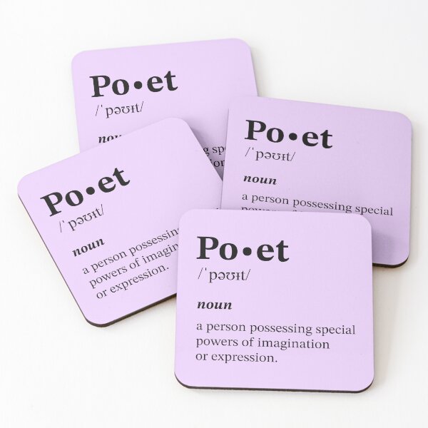 Item preview, Lilac Poet Definition designed and sold by Charlottieloux.
