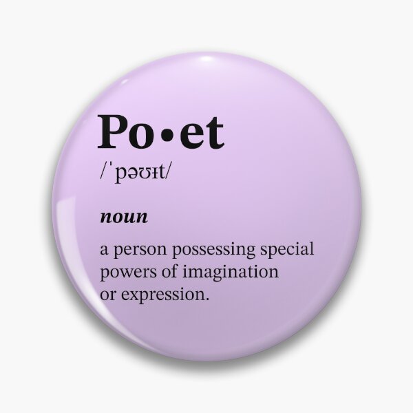 Item preview, Lilac Poet Definition designed and sold by Charlottieloux.