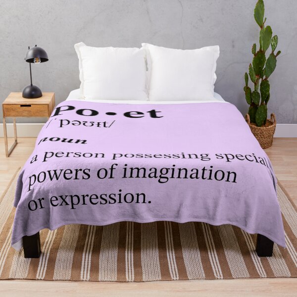 Item preview, Lilac Poet Definition designed and sold by Charlottieloux.