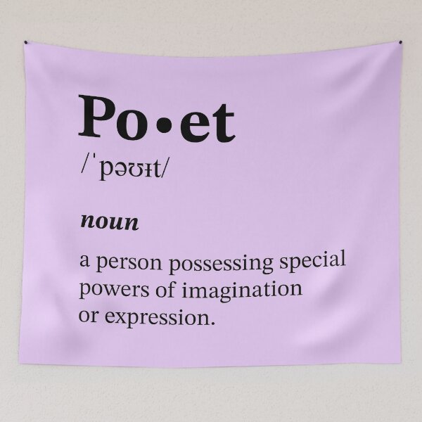 Item preview, Lilac Poet Definition designed and sold by Charlottieloux.