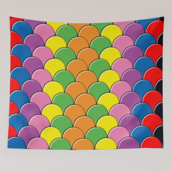 Item preview, Rainbow Scales designed and sold by mamahellfire31.