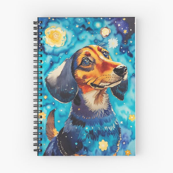 Item preview, Van gogh Starry Night Dachshund designed and sold by Vangoholic.
