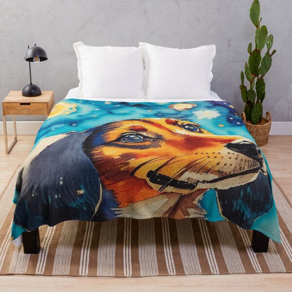 Item preview, Van Gogh Starry Night Dachshund designed and sold by Vangoholic.