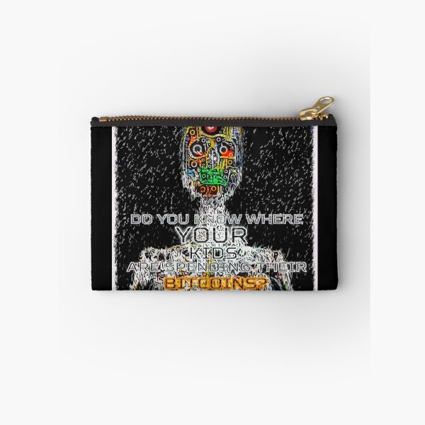 Item preview, Do you know where YOUR KIDS are spending their bitcoins? designed and sold by Jared (rainbowbear) Mansfield.