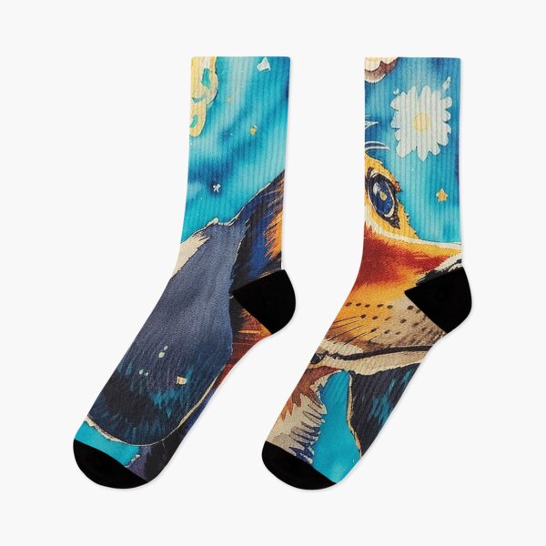 Item preview, Van Gogh Starry Night Dachshund designed and sold by Vangoholic.