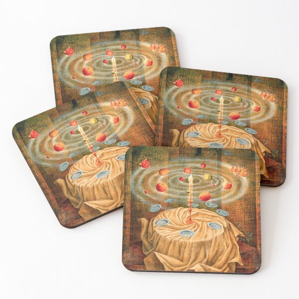 Item preview, Dining Table Poltergeist (Still Life Rising), by Remedios Varo designed and sold by Gabriel S.