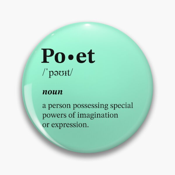 Item preview, Mint Green Poet Definition designed and sold by Charlottieloux.
