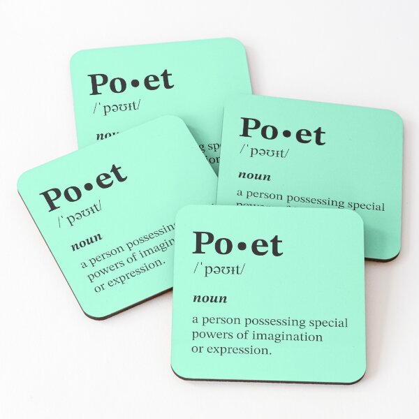 Item preview, Mint Green Poet Definition designed and sold by Charlottieloux.