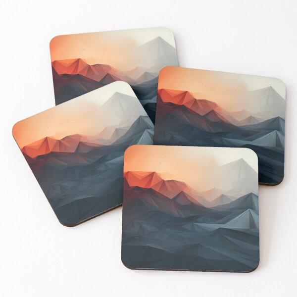 Item preview, Artificial Colorful Mountains designed and sold by Jamillionaire Shop.
