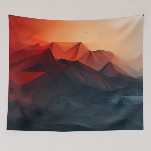 Item preview, Artificial Colorful Mountains designed and sold by Jamillionaire Shop.