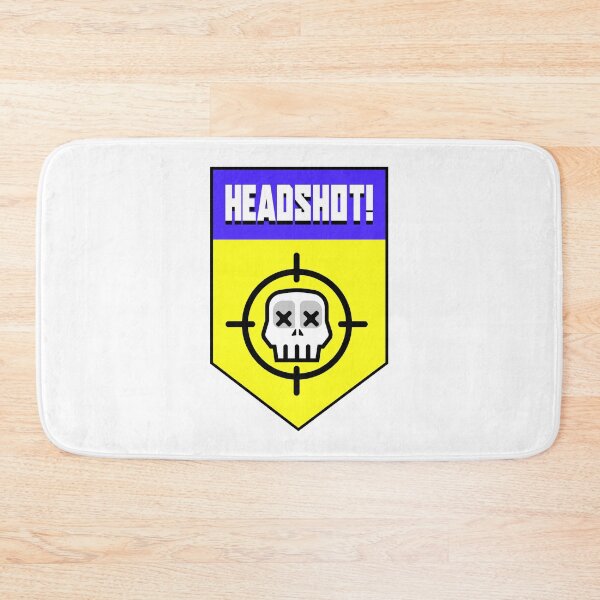 Aperçu de l'œuvre Headshot Skull sight Video games Retro gaming créée et vendue par Burning Dog.