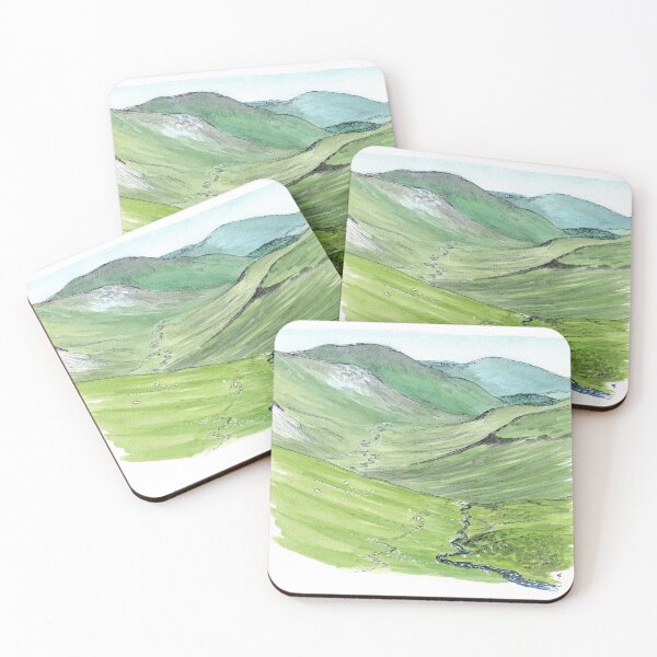 Item preview, Glen Taitneach - Perthshire Watercolour designed and sold by Tom Napper Design.