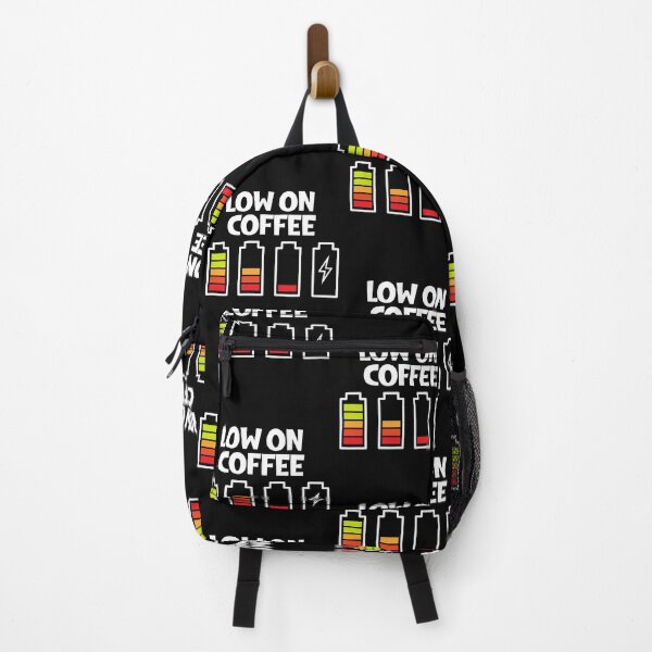 Item preview, Low On Coffee Social Battery designed and sold by ArtFromBeyond.