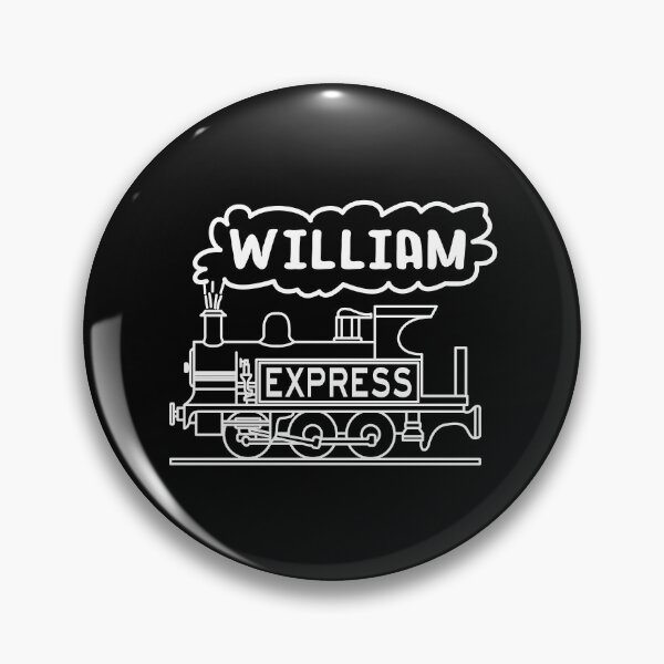 Item preview, William Boys Name Steam Train Locomotive designed and sold by Maljonic.
