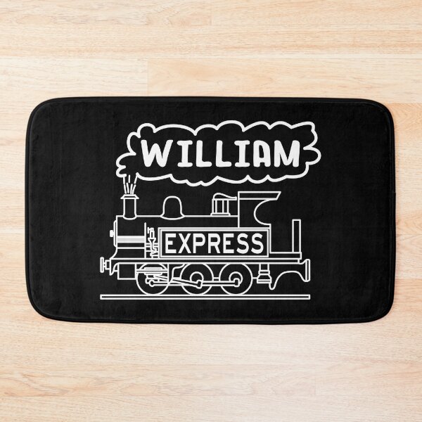 Item preview, William Boys Name Steam Train Locomotive designed and sold by Maljonic.