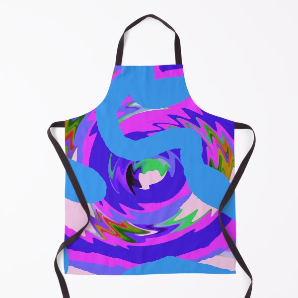 Item preview, Abstract art twirl in blue and violet designed and sold by Maccoticspace.