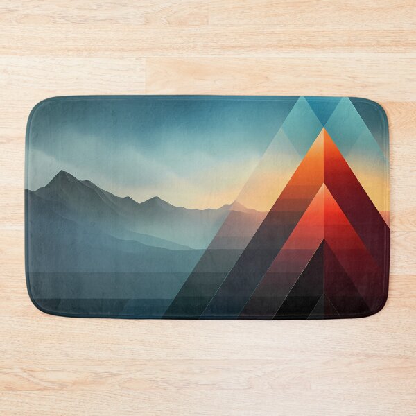 Item preview, Abstract Mountains designed and sold by Jamillionaire Shop.