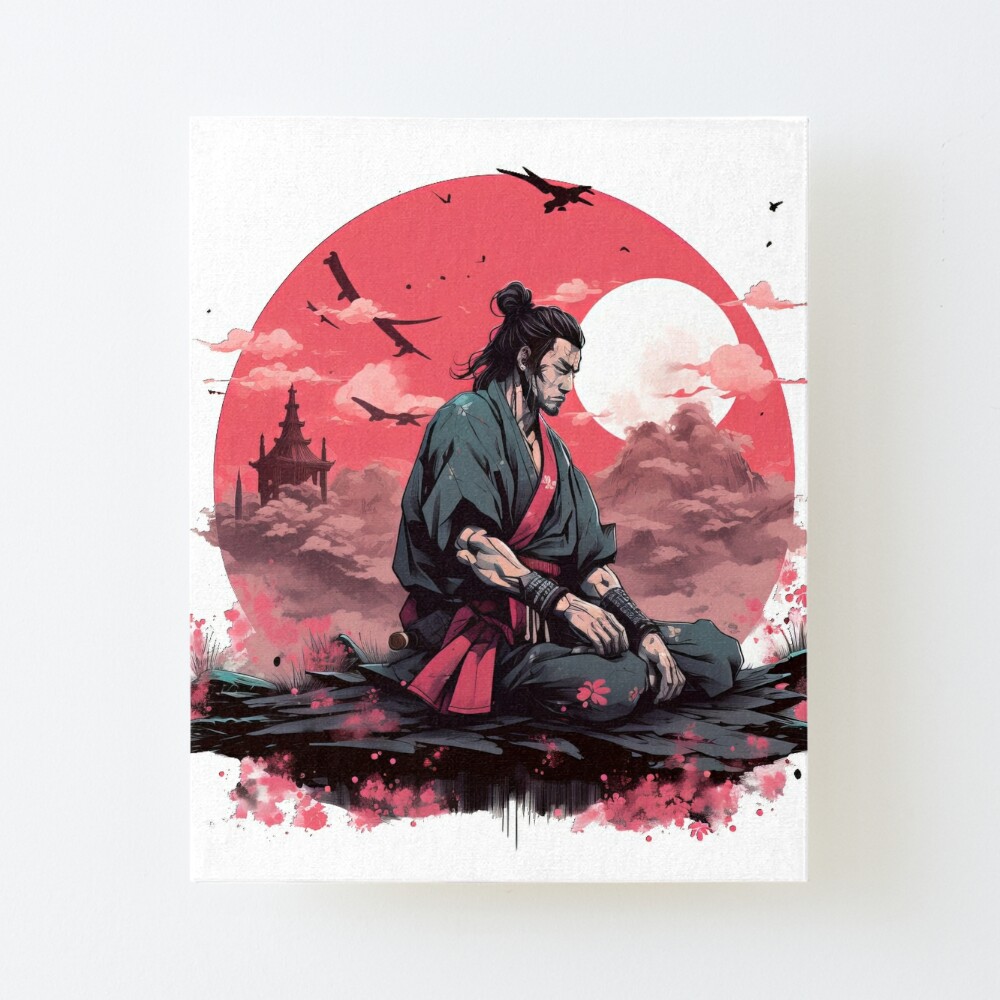 Samurai - Sitting Meditating