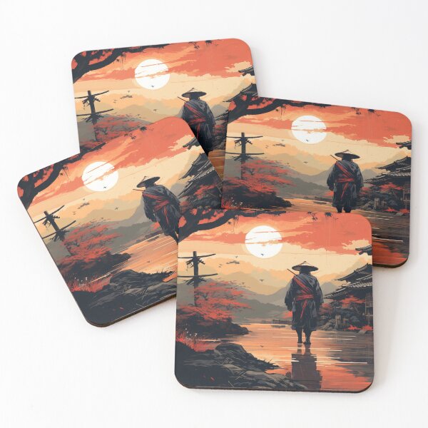 Item preview, Samurai - Marching Through Feudal Japan designed and sold by Theayll.
