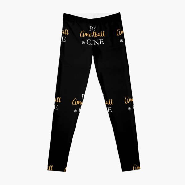 Powered By American Football And Caffeine Leggings