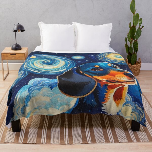 Item preview, Van Gogh Starry Night Dachshund designed and sold by Vangoholic.