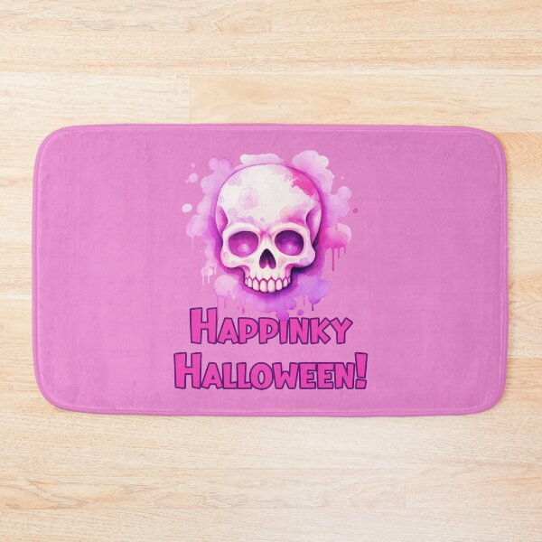 Item preview, Happinky Halloween: Pink Horror Anatomy Skull  designed and sold by EmeraldeaArt.