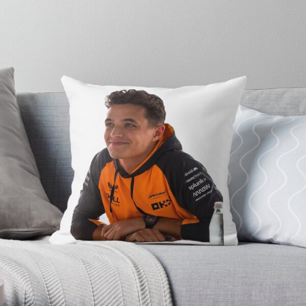 F1 Driver Face Pillow