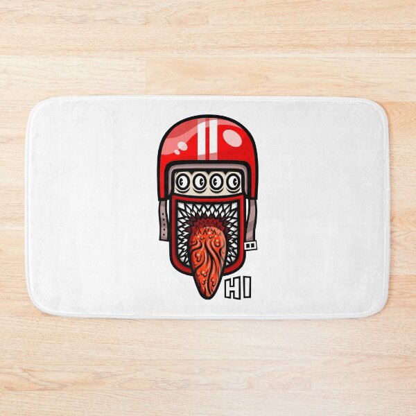 Item preview,  Funny face in a helmet designed and sold by noico.