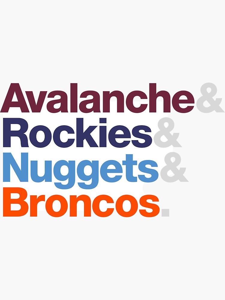Denver Sports Team Logos Denver Broncos Denver Nuggets Denver