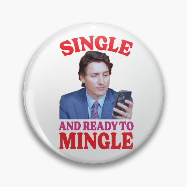 Artikelvorschau, Single und bereit, neue Leute kennenzulernen (Justin Trudeau) entworfen und verkauft von TaraGbear.