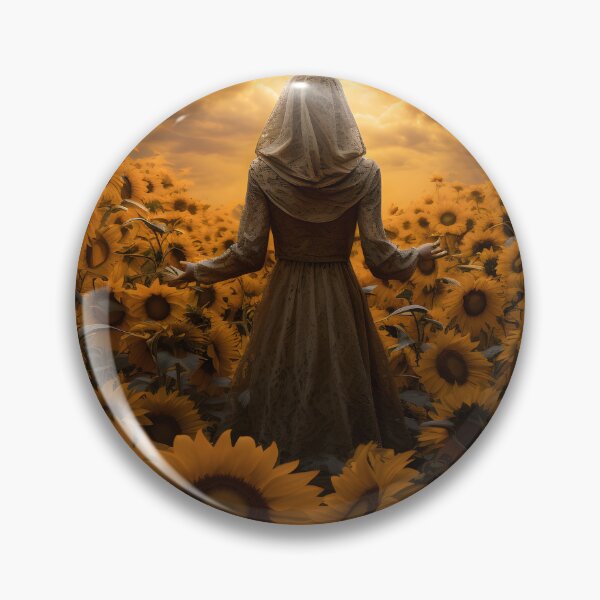 Item preview, Sunflower Delirium: Surrealist Landscape designed and sold by Shirtastically.