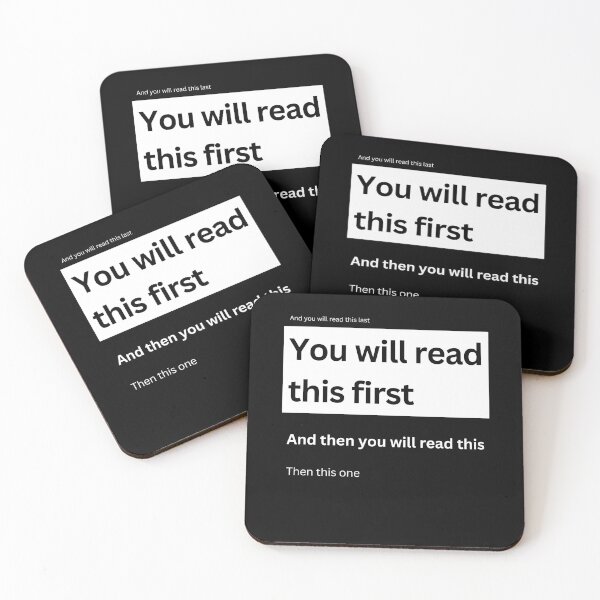 Item preview, Funny Brain Teaser You will read this first  designed and sold by Brasilia.